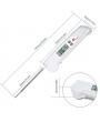 Fodable Food Thermometer -50~300°C LCD Digital Food Temperature Gauge Pyrometer Sensing Probe Folding Probe Meat Thermometer for Kitchen BBQ Steak Barbecue