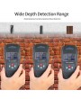 Multi-function Stud Finder Wall Detector Sensor Wall Scanner with Large LCD Digital Wood Center Finding Metal Studs and AC Cable Live Wire Scanner Warning Detection