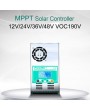 MPPT-60A Safe And Reliable Solar Charge And Discharge Controller 12/24/36/48V Auto-Max DC190V Input Solar Controller With Fan