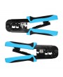 HT-N568R Network Hardware Tool Crimping Pliers Tools Crimper Cable Stripper Multifunctional Network Repairing Pliers Network Wiring Connector