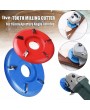 Five Teeth Arc Wood Carving Disc Tool Milling Cutter for 16mm Aperture Angle Grinder