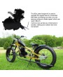 Full Set 80cc Bike Bicycle Motorized 2 Stroke Petrol Motor Engine Kit