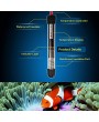 Pet Product Aquarium Accessories Submersible Heater Heating Automatic temperature Rod for Aquarium Glass Fish Tank