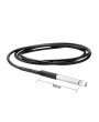 Waterproof Temperature Probe Thermometer DS18B20 200cm with Heat Resistance Thermal Cable and Stainless Steel Probe