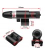 Green Laser Beam Dot Sight Scope Tactical Barrel with Remote Pressure Switch