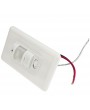 Auto On/Off Infrared PIR Motion Sensor Light Switch White AC110V