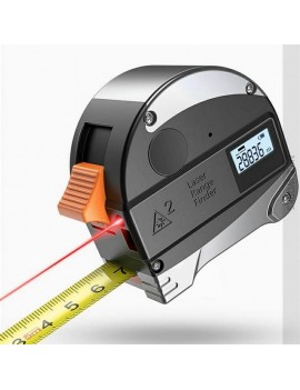 2-in-1 30M/40M USB Charging Laser Rangefinder + 5M High Precisio Tape Measure for Interior Decoration/Construction