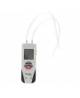 LCD Mini Digital Manometer Differential Gauge Air Pressure Meter White