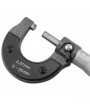 0-25mm Gauge Metric Micrometer Measuring Tool with Metal Silver Gray