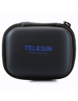 TELESIN Mini Protective Camera Case Bag for GoPro 4 3 3 2 1 Plus SJCAM Xiaomi Yi SJ4000 5000 6000 Camera Black