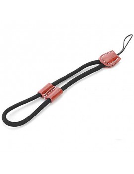 Stylish PU Leather Sling Hand Strap for Sport Camera / Gopro Hero 3/3+ Black & Brown
