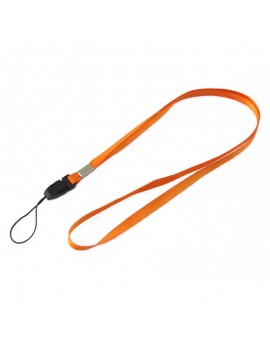 Orange Neck Strap Lanyard for Phone Mp3 IPOD Camera
