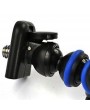 6.5" Mini Octopus Tripod + Adapter + Long Screw Set for Camera/Cellphone/GoPro Hero Series/SJ5000/SJ4000 Black & Blue