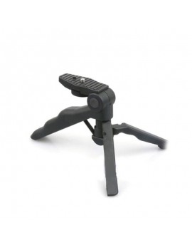 Mini Foldable Camera Tripod Desktop Tripod Stand Holder - Black