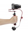 Mini Pro Handheld Video Camera Steadicam Stabilizer for Canon Nikon Sony Digital Compact Camera DSLR Red