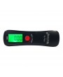 MH-A18 50kg/10g Blacklit LCD Display Electronic Portable Luggage Scale Black
