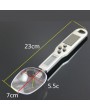 500g/0.1g Kitchen Digital Scale Measuring Spoon w/ LCD Solar Panel
