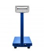 300KG/661lbs LCD Display Personal Floor Postal Platform Scale Blue