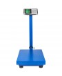 300KG/661lbs LCD Display Personal Floor Postal Platform Scale Blue