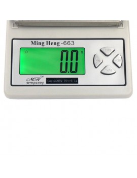 MH-663 2000g/0.1g 2.2" High Precision Kitchen Scale / Medicine Scale