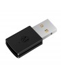 Mini Wireless Bluetooth V4.0 Dongle USB Adapter with Mic for PS4 Black