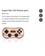Wireless Bluetooth Controller Bluetotoh 3.0 Gamepad Multi Working Mode Game Console for iOS Android PC Mac Linux Red & Sliver