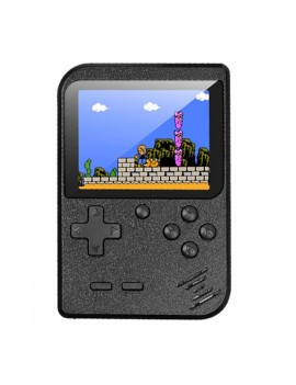 Retro Portable Mini Handheld Game Console 800mAh Built-in 400 Games Handheld Game Player - Black