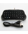 Keyboard with Bluetooth V3.0 (DC 5V) for PS4 Controller Black