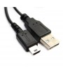 USB Power Charger Cable for Nintendo DS Lite NDSL Black