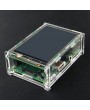 DIY Acrylic Case for 3.5" TFT Screen Raspberry Pi B+ Transparent