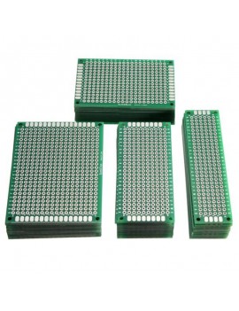 40pcs FR-4 Double-Side Prototype PCB Universal Printed Circuit Boards 5x7cm 4x6cm 3x7cm 2x8cm