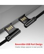 L type Lightning Data Cable TPE Fabric Braided Fast Charge Stable Data Transmission Charging Cable for iPhone X 8 7 iPod iPad iOS Devices