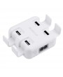 25W / 5.4A 4 Ports Universal USB Power Adapter with Intelligent Current Recognition for Travel Mobile Cell Phones Tablet PC Smart Fast Charger